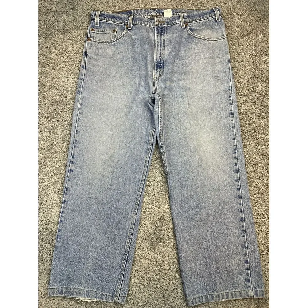 Levi's Vintage 505 Jeans Men's Regular Fit Straight Leg Light Wash‎ size 40x30